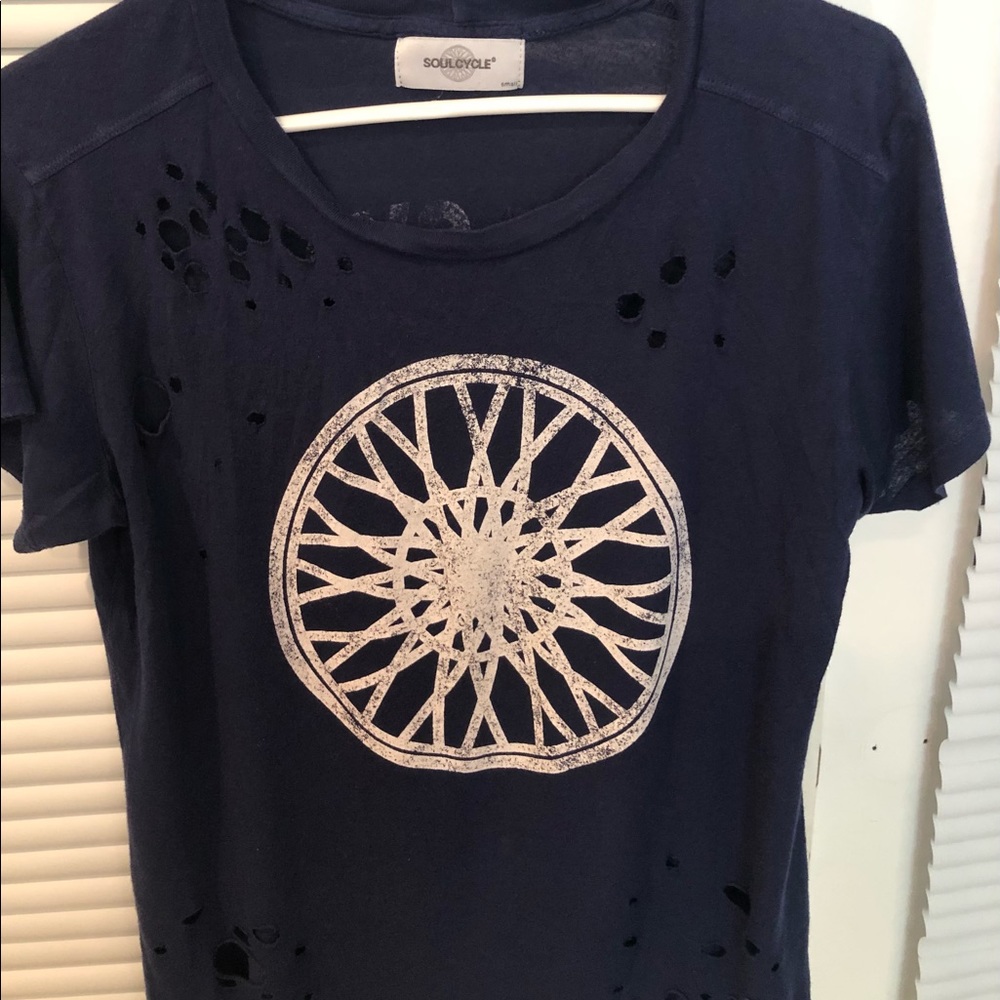 Soul Cycle navy women’s S US Studio Tour t shirt